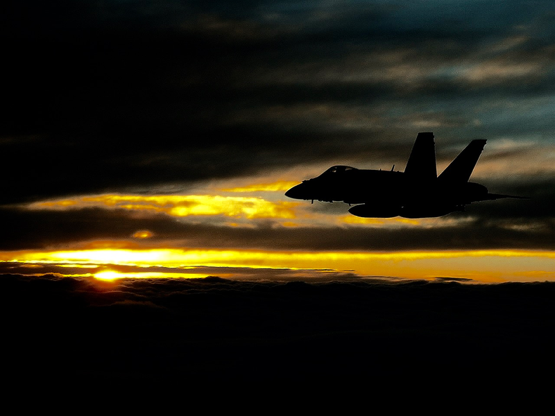 Illustration for article titled Revenge of The Hornet: Strikers Swarm Ashore, Sting Everything... Repeatedly